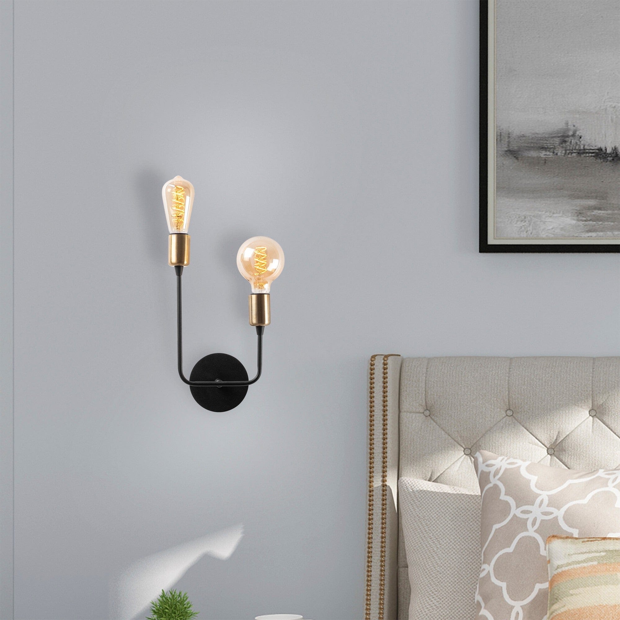 Asir Lampada da parete Dolma 3081 Nero