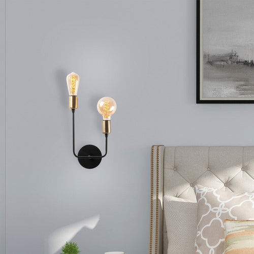 Asir Lampada da parete Dolma 3081 Nero