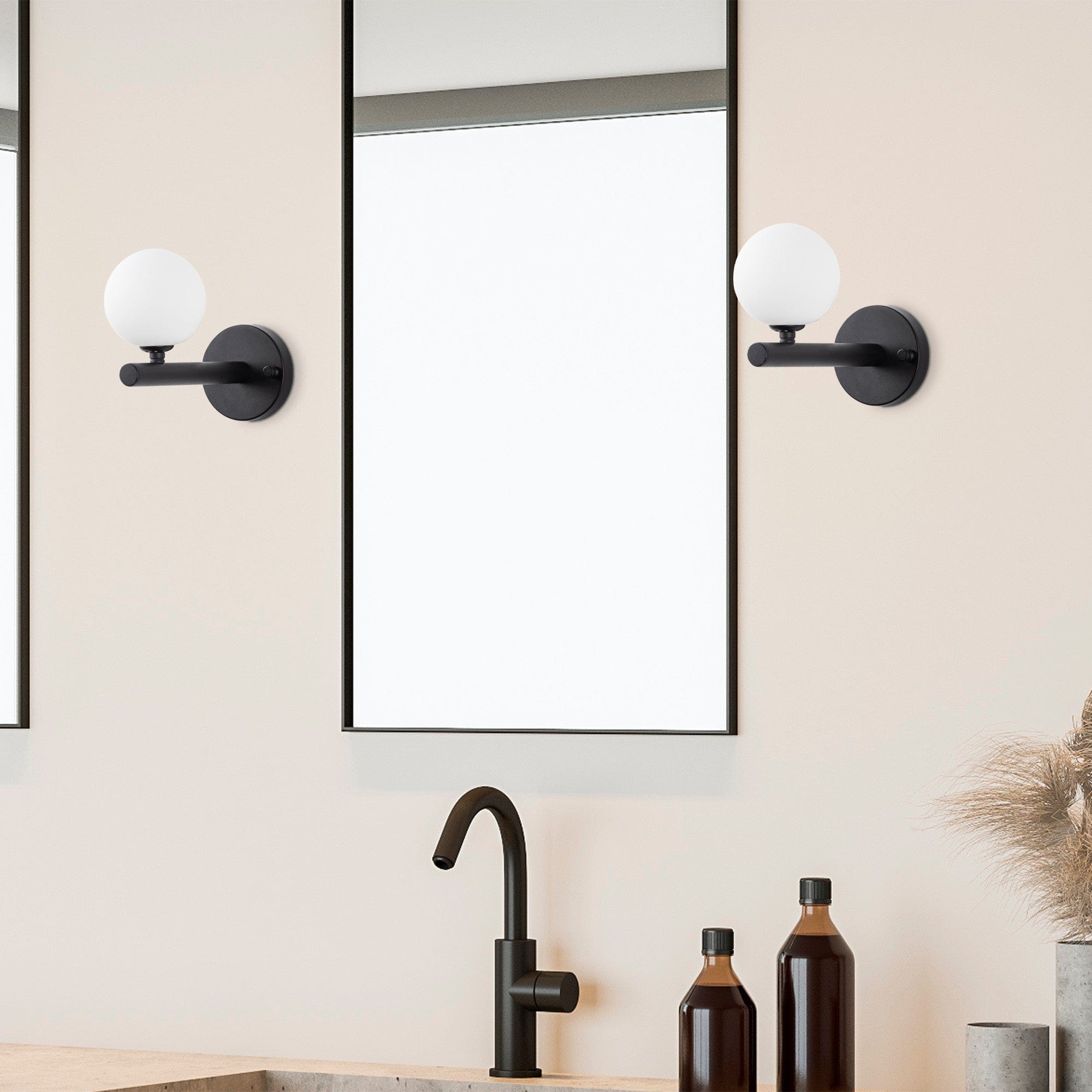 Asir Lampada da parete Domino 11033 Bianco