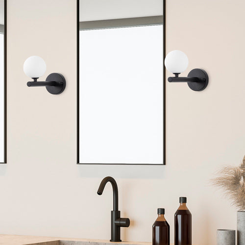 Asir Lampada da parete Domino 11033 Bianco