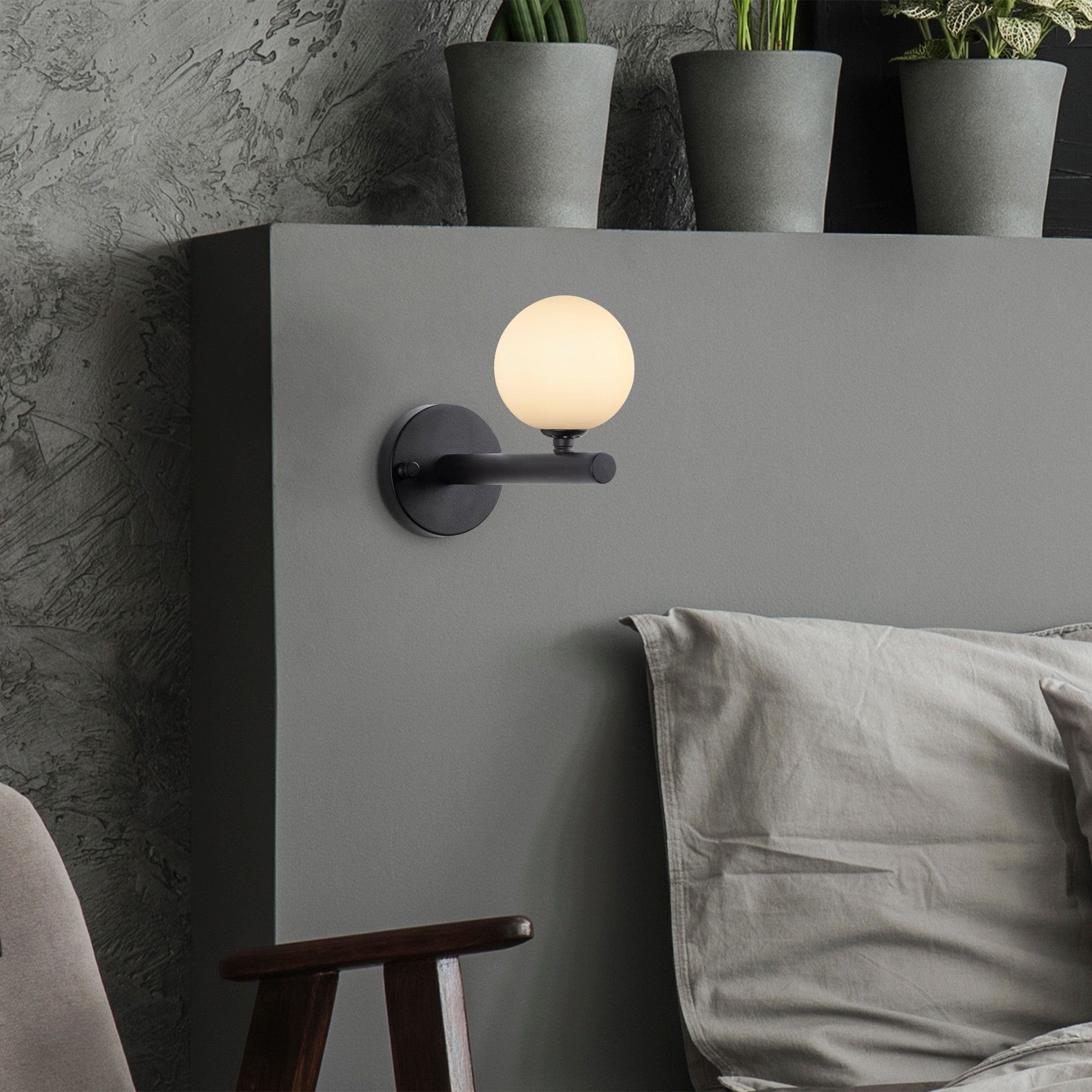 Asir Lampada da parete Domino 11033 Bianco