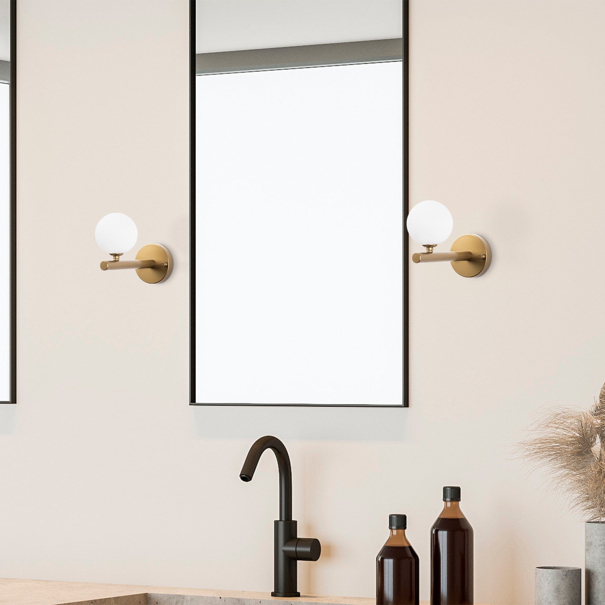 Asir Lampada da parete Domino 11034 Oro