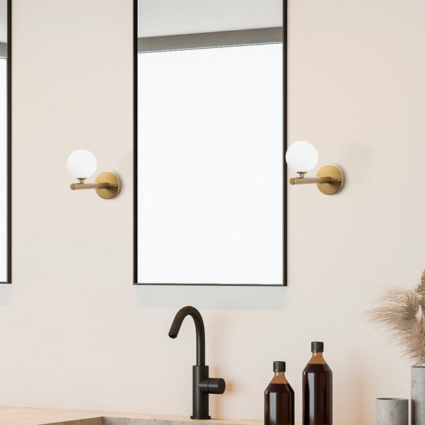 Asir Lampada da parete Domino 11034 Oro