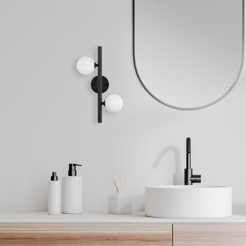 Asir Lampada da parete Domino 11038 Bianco