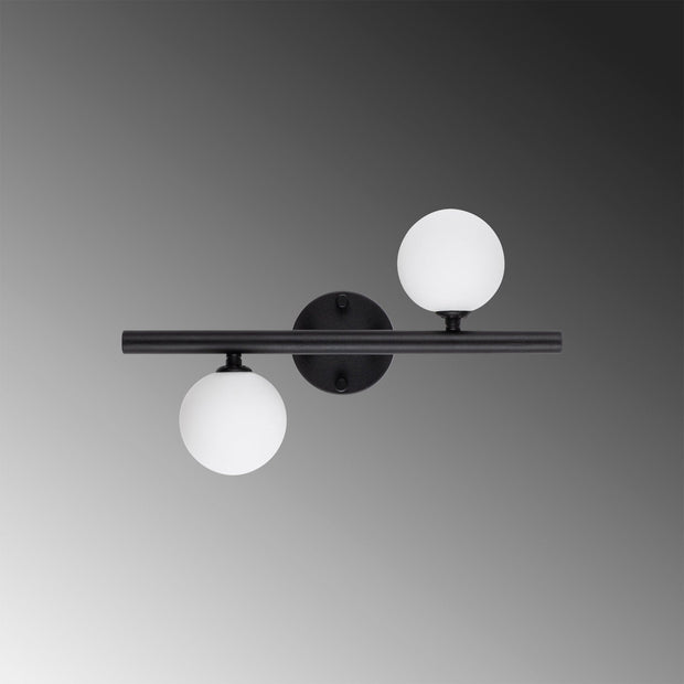 Asir Lampada da parete Domino 11038 Bianco