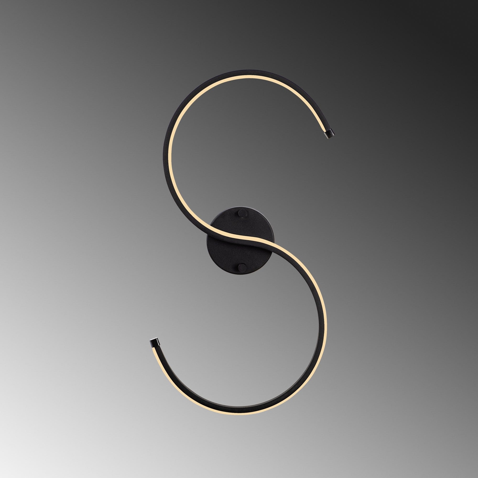 Lampada da parete Es 13579 Nero (3)