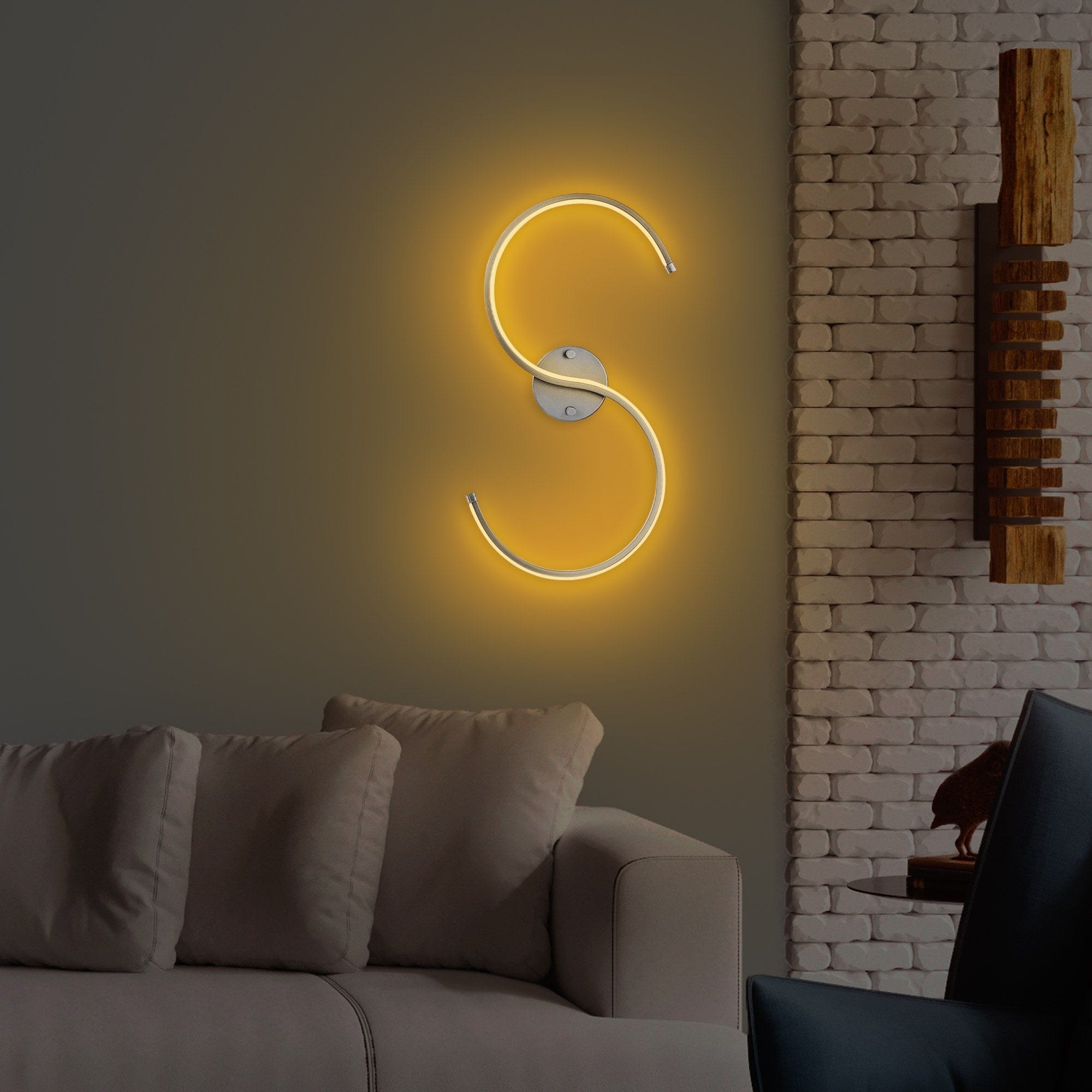 Asir Lampada da parete Es 13582 Cromo