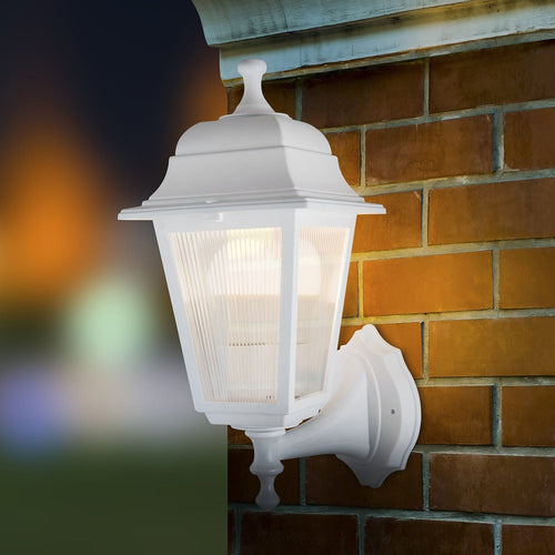 Oyo Lampada da parete esterno Kare Alb Bianco