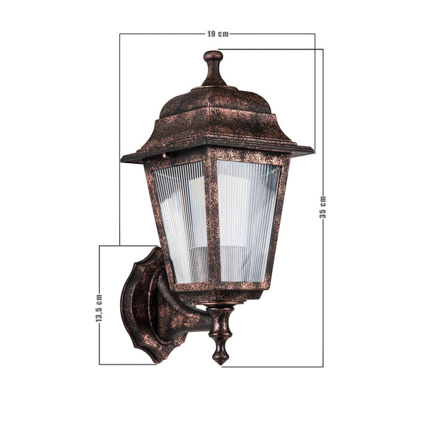 Oyo Lampada da parete esterno Kare Rame