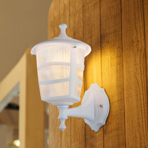 Oyo Lampada da parete esterno Ucgen Bianco