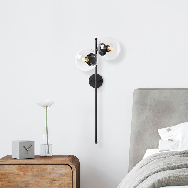 Asir Lampada da parete Fazli 10415 Nero