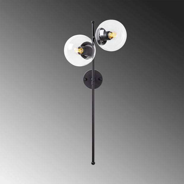 Asir Lampada da parete Fazli 10415 Nero