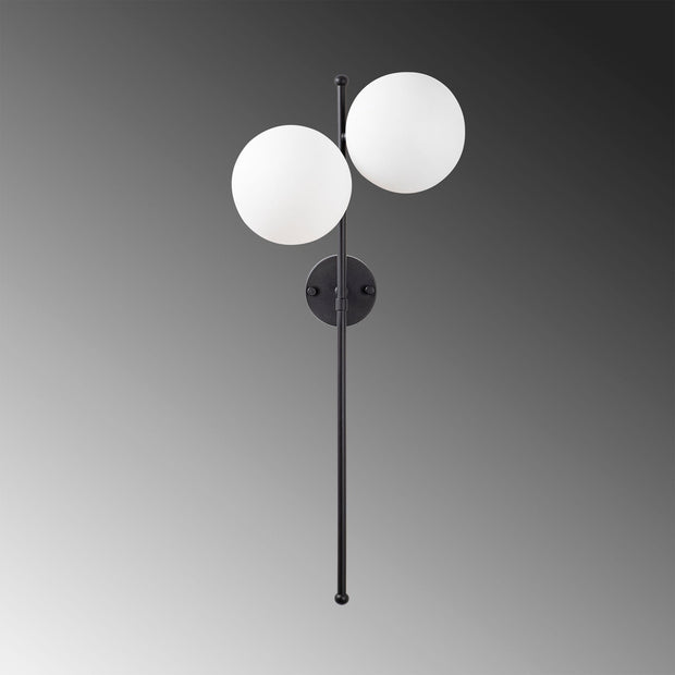 Asir Lampada da parete Fazli 10420 Nero