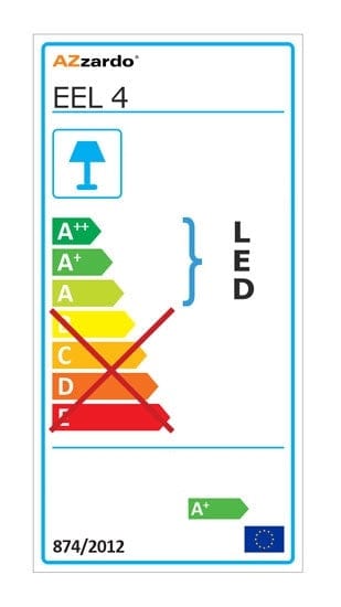 Azzarddo Lampada da parete Felix M AZ2426 Bianco