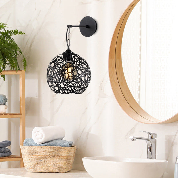 Asir Lampada da parete Fellini MR-710 Nero