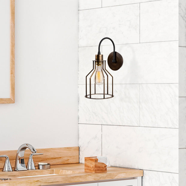 Asir Lampada da parete Fellini MR-813 Nero