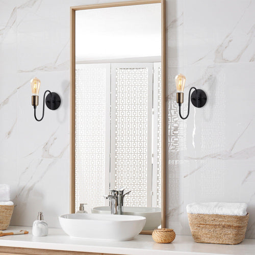 Asir Lampada da parete Firat 11520 Nero