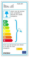 IdealLux Lampada da parete Flex AP1