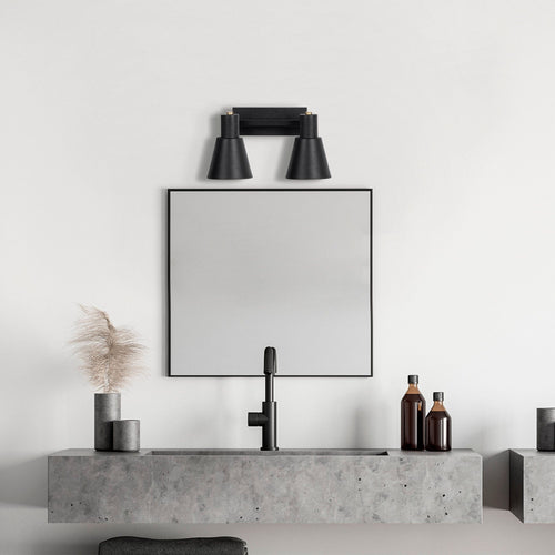 Asir Lampada da parete Funnel 13092 Nero