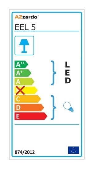 Azzarddo Lampada da parete Gaia 2 AZ1603 Bianco