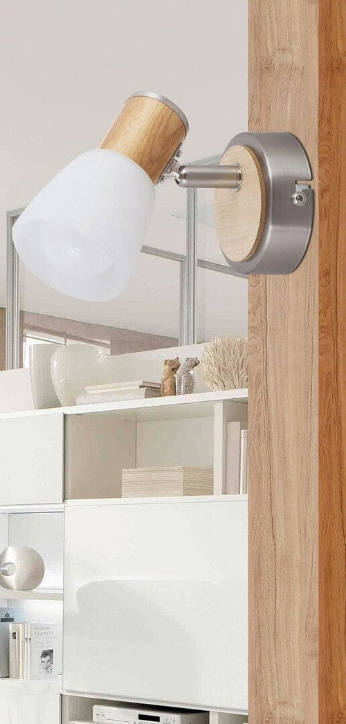 RabaLux Lampada da parete Gavin 6486 Bianco