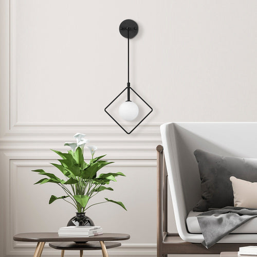 Asir Lampada da parete Geometri 11120 Bianco