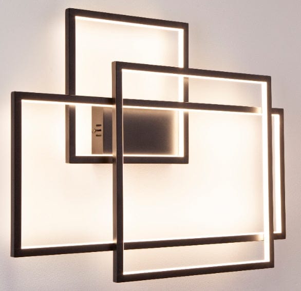 Maxlight Lampada da parete Geometric W0233D Nero