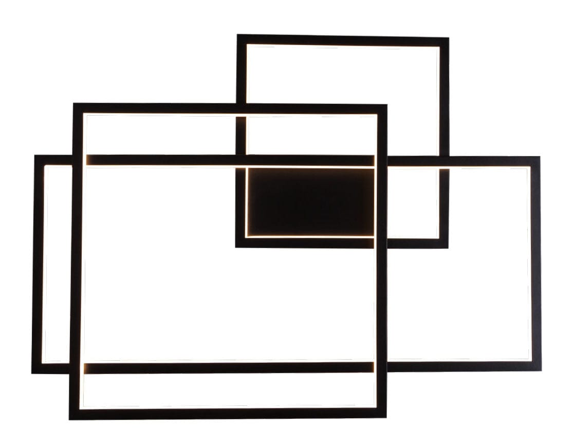 Maxlight Lampada da parete Geometric W0233D Nero