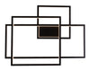 Maxlight Lampada da parete Geometric W0233D Nero