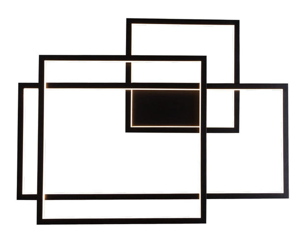Maxlight Lampada da parete Geometric W0233D Nero
