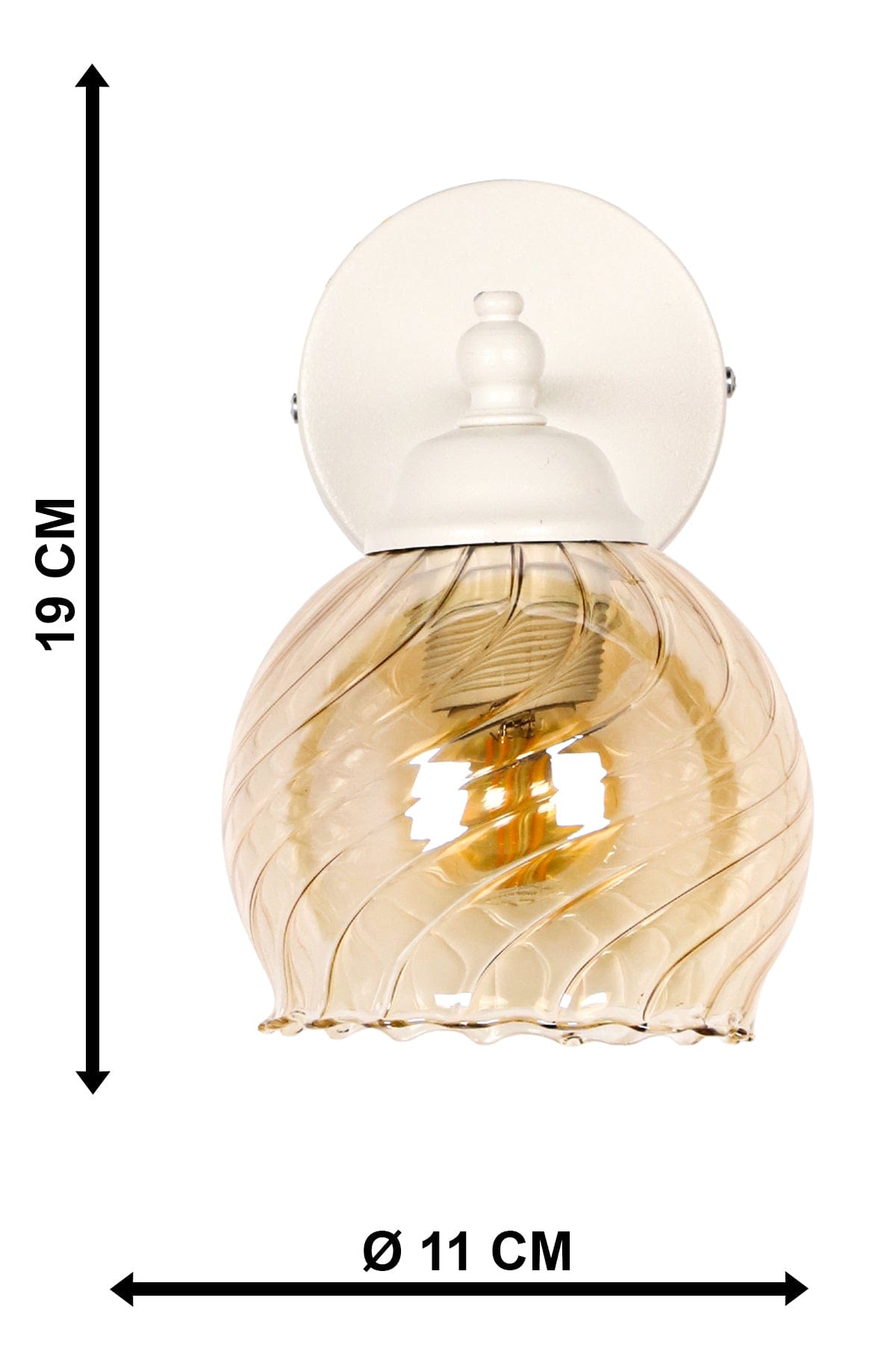 Oyo Lampada da parete Ginza Bianco