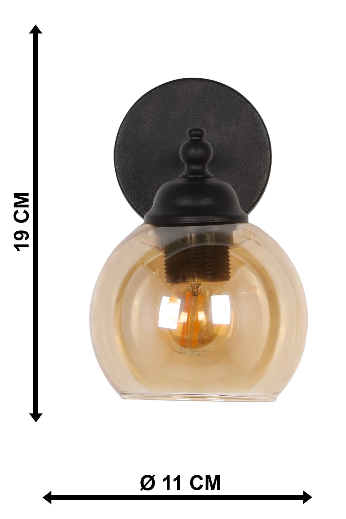 Oyo Lampada da parete Ginza Nero