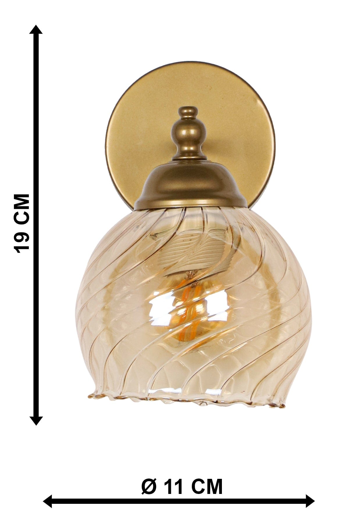 Oyo Lampada da parete Ginza Ottone
