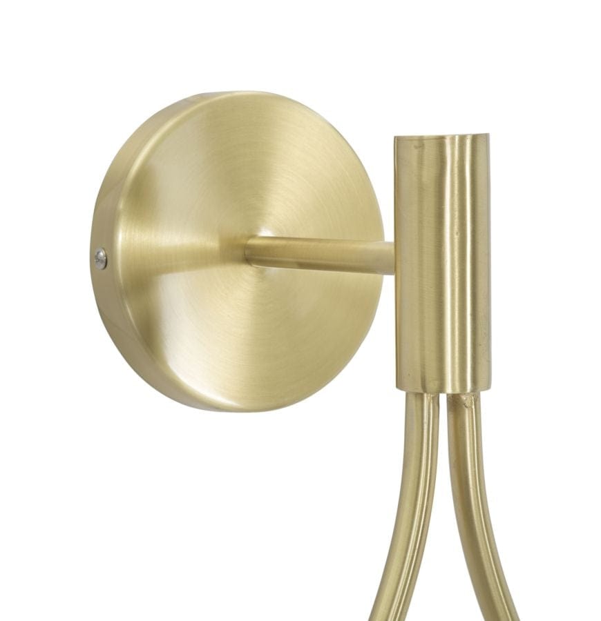 Mauro Ferretti Lampada da parete Glamy Drop Bianco