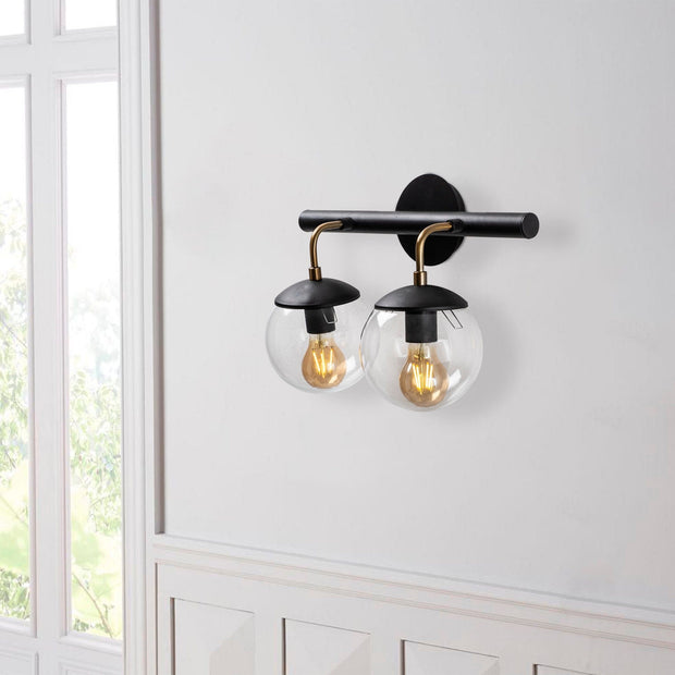 Asir Lampada da parete Gondol 3012 Nero