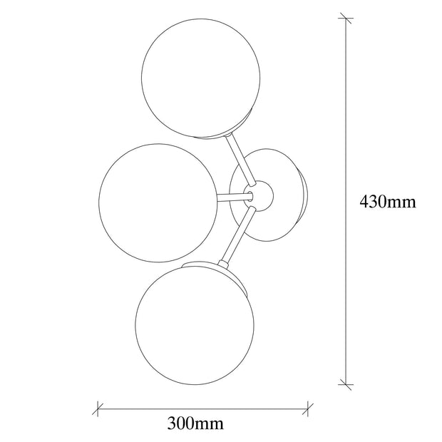 Lampada da parete Gondol 3021 Bianco (2)