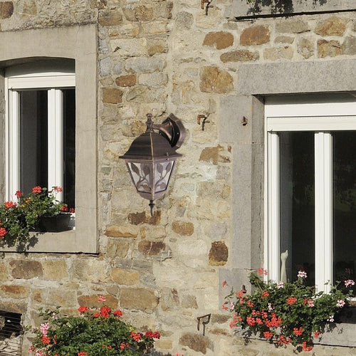 RabaLux Lampada da parete Haga 8244 Marrone