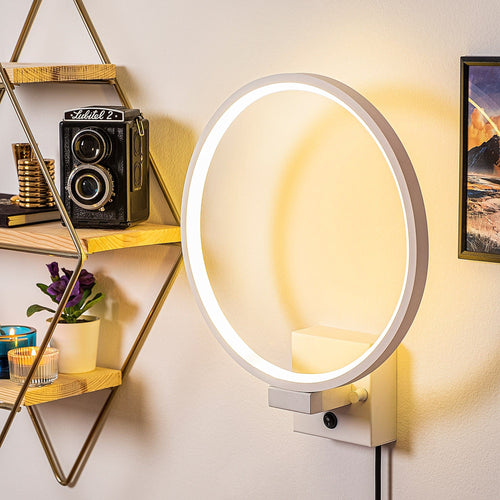 Asir Lampada da parete Halka 13310 Bianco