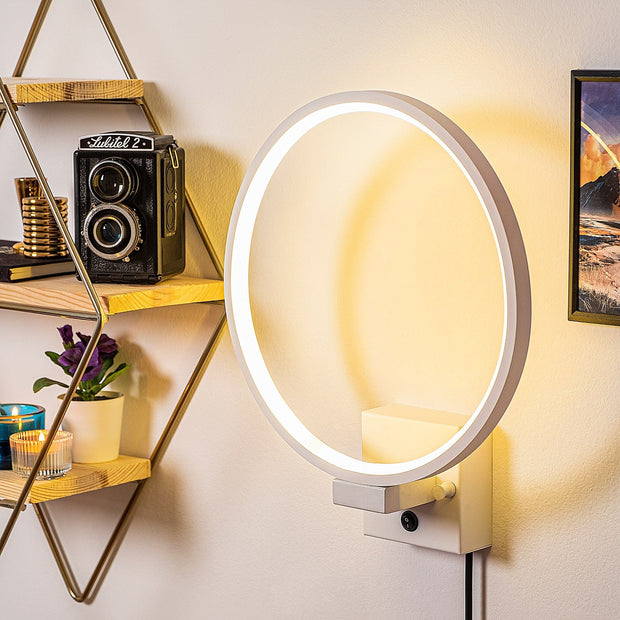 Asir Lampada da parete Halka 13310 Bianco