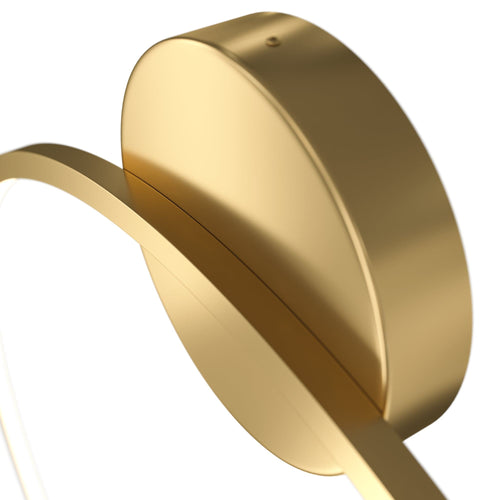 Maytoni Lampada da parete Halo Ottone