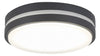 RabaLux Lampada da parete Hamburg Round Large 8848 Antracite