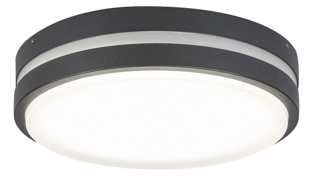 RabaLux Lampada da parete Hamburg Round Large 8848 Antracite