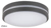 RabaLux Lampada da parete Hamburg Round Large 8848 Antracite