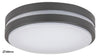 RabaLux Lampada da parete Hamburg Round Small 8847 Antracite