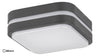 RabaLux Lampada da parete Hamburg Square Large 8850 Antracite