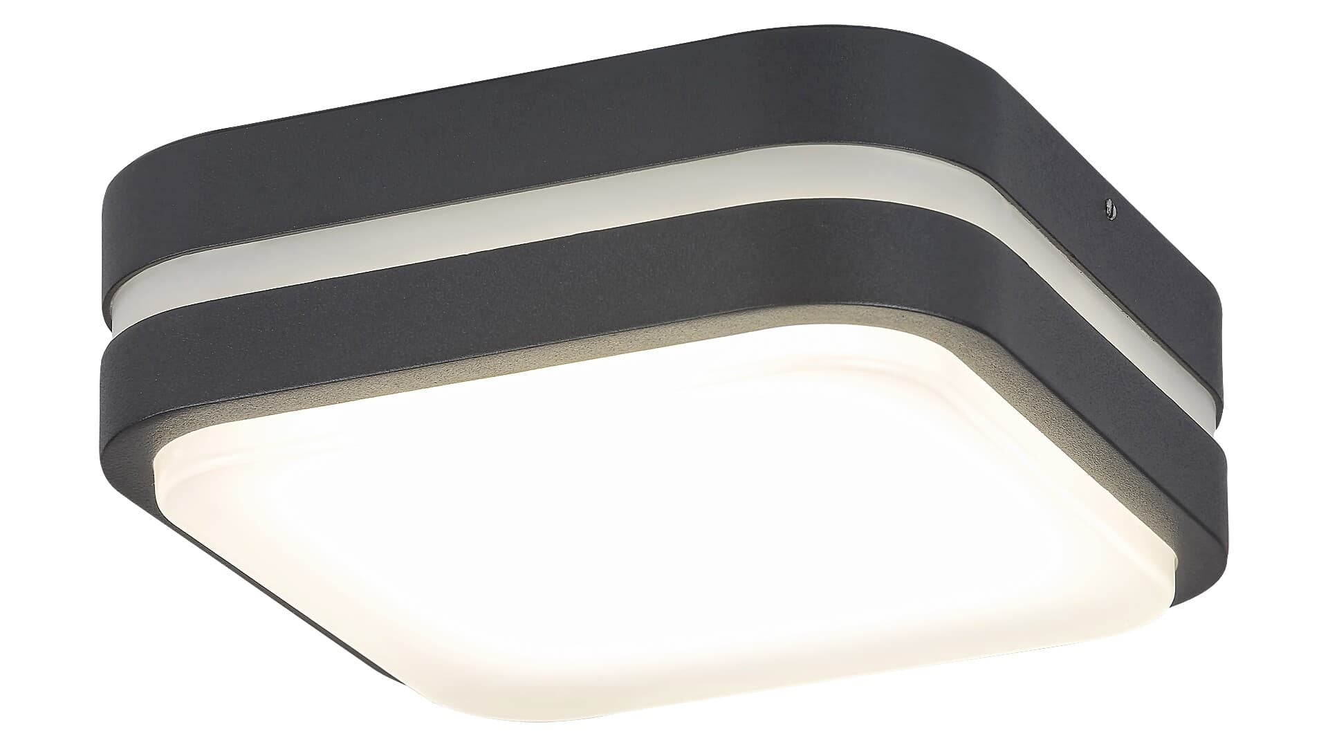 RabaLux Lampada da parete Hamburg Square Small 8849 Antracite