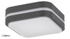 RabaLux Lampada da parete Hamburg Square Small 8849 Antracite
