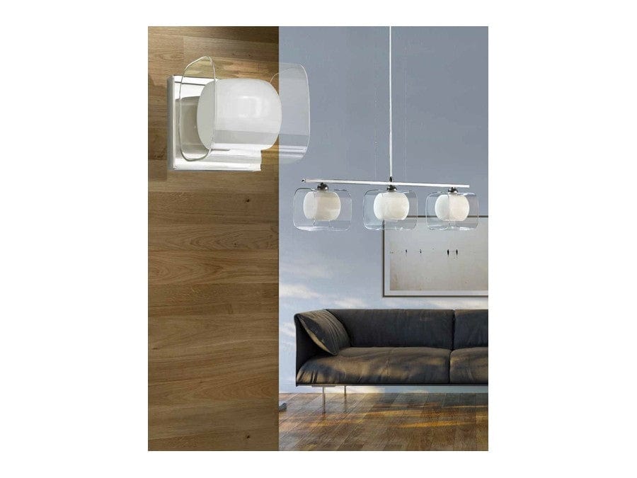 Azzarddo Lampada da parete Happy 1 AZ0483 Trasparente