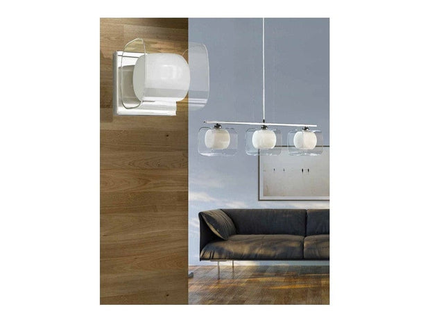 Azzarddo Lampada da parete Happy 1 AZ0483 Trasparente