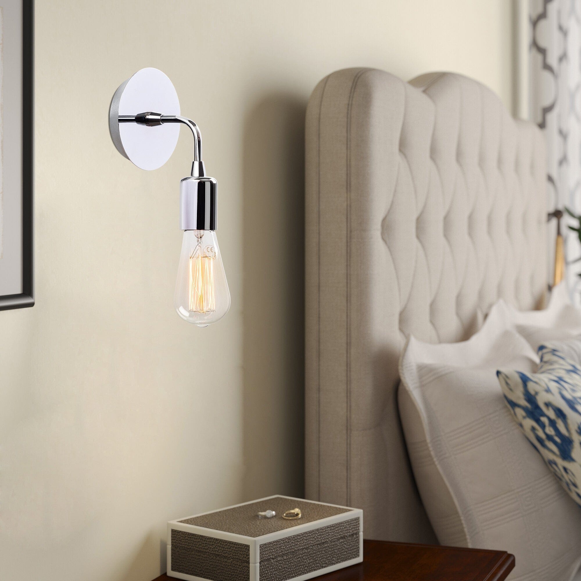 Asir Lampada da parete Harput N-1323 Cromo